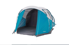 新品　現行品　デカトロン　QUECHUA (ケシュア) キャンプ ファミリーテント ポール式 ARPENAZ FAMILY 4.1 FRESH&BLACK - 4人用 1ルーム　サンプル品