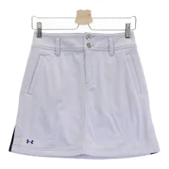 サイズ：SM UNDER ARMOUR アンダーアーマー  裏起毛スカート  パープル系 [240101304587]# ゴルフウェア レディース ストスト