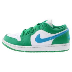 NIKE (ナイキ) WMNS AIR JORDAN 1 LOW LUCKY GREEN DC0774-304 ウィメンズ エアジョーダン1 ラッキーグリーン ローカットスニーカー ホワイト/グリーン US6/23cm