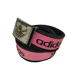 90s adidas ガチャベルト トレフォイルロゴ 90'sヴィンテージ adidas トレフォイルロゴ ガチャベルト