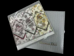 Christian Dior クリスチャンディオール ハンカチ３枚セット ヴィンテージ