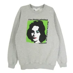 COMME des GARCONS コムデギャルソン 24SS FM-T028 SHIRT シャツ Andy Warhol アンディウォーホル エリザベステイラー クルーネック スウェット トレーナー グレー系 L【中古】のサムネイル