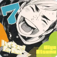 【中古】コースター 宮侑 「ハイキュー!! FAN PARK(ファンパーク) アートコースター(R) FUN!!」