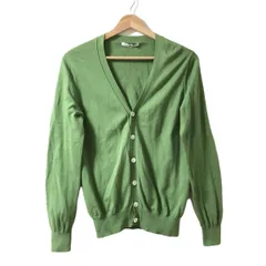 希少美品✨スローン カーディガン カシミヤ＆シルク混 2 M相当 シルク混ニットカーディガン | GIANNI LO GIUDICE(Women/小さい