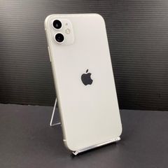 【全額返金保証】【最速発送】Apple iPhone 11 64GB ホワイト au 動作確認済 78% 白ロム