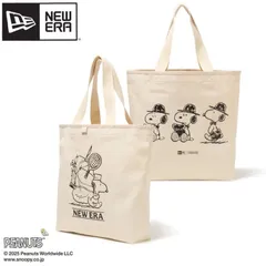 新品 NEWERA ニューエラ NEW ERA 正規品 トートバッグ スヌーピー SNOOPY コラボ トート バッグ カバン 鞄 かばん 大容量 ウッドストック キャラクター グッズ ユニセックス メンズ レディース アイボリー 14344468