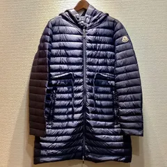【美品】モンクレール バーベル ＊希少サイズ5＊ ネイビー ダウンコート　軽量 美品】モンクレール バーベル ＊希少サイズ5＊ ネイビー ダウン