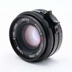 Konica コニカ UC-HEXANON 35mm F2 (黒鏡筒) Lマウント 交換レンズ【中古】