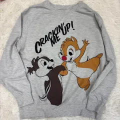 ディズニー チップ&デール スウェット 3L グレー ユニセックス 裏毛 長袖