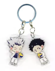 【中古】キーホルダー 木兎光太郎＆赤葦京治 「ハイキュー!! トレーディングアクリルキーホルダーセット JF2025ver.」 ジャンプフェスタ2025グッズ