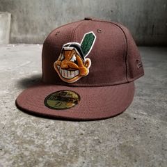 NEW ERA  59FIFTY  MLB Cleveland Indians ワフー酋長 59.6㎝ ニューエラ クリーブランド インディアンズ  野球 ベースボールキャップ