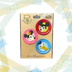 ディズニー ワッペン ハンディクラフト Handycraft ミッキー ミニー ドナルド お顔 ワッペンセット TDR