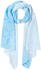 ミラショーン シルク スカーフ 長方形 ホワイト 水玉  |