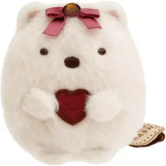 【新品】ぬいぐるみ しろくま チョコレートすみっコてのりぬいぐるみ 喫茶すみっコでチョコレートフェアテーマ 「すみっコぐらし」
