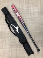 【mizuno】ソフト3号ゴムボール用バット（83cm、620g）