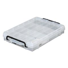 JEJアステージ(JEJ Astage) 工具箱 日本製 収納ボックス NWボックス L-1 積み重ね自由 防災 [幅38×奥行54.5×高さ8.7cm]