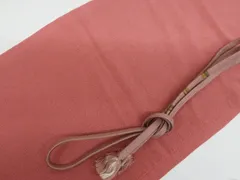 【一輝堂】リサイクル着物 和装小物 帯締め帯揚げセット 平組 ちりめん 帯締 帯揚 25w08-10177