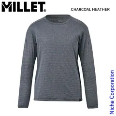 【新品】 ミレー  ヘザーメッシュクルーロングスリーブ ウィメンズ MIV01783 アウトドア ウェア トップス レディース 長袖 Tシャツ 速乾