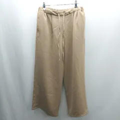 ◇ ⊂ CIAOPANIC TYPY ウエストゴム ストレートパンツ サイズ表記なし キャメル レディース E  【1502030035148】