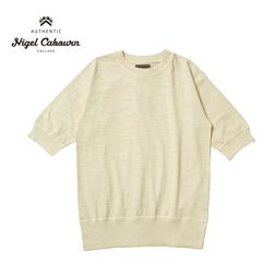 Nigel Cabourn ナイジェルケーボン 半袖Tシャツ "CC22 CREW NECK SHIRT PIGMENT" 80500021003