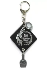 【中古】キーホルダー 江戸川コナン＆灰原哀(ブラック) キーホルダーB 「劇場版 名探偵コナン 黒鉄の魚影」 劇場グッズ