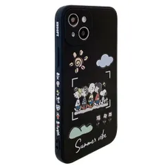 iPhone15 Pro Max 用 ケース スヌーピー スマホケース iphone15pro max 用ケース アイフォン15 プロマックス シリコンカバー レンズ保護 ワイヤレス充電対応 指紋防止【全機種対応】6.7インチ iPhone15ProMax用