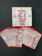 ★151boxシュリンクなし★ 2025年最新】ポケモンカード 151 box シュリンクなしの人気