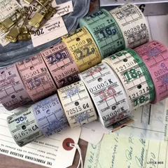 【No165】ヴィンテージ(薬局の紙箱(海外チケット(ロールチケット ヴィンテージ【薬局のレシート・クーポン】海外チケット(ロール