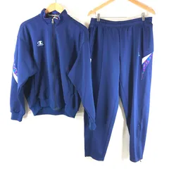 チャンピオン Champion products ジャージ セット 長袖 ロゴ入り ネイビー XOサイズ 929787