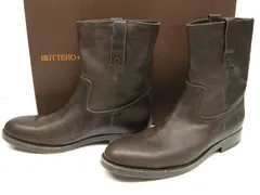 純正買蔵」 Buttero ペコス風ブーツ ER40サイズ 正規店購入 ブッテロ 
