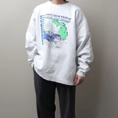1990's Print Sweat Shirt 