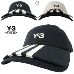 Y-3 ワイスリー キャップ Y-3 STRIPES CAP 国内発送ユニセックス YOHJI YAMAMOTO adidas 山本耀司 ユニセックス 男女兼用 バックストラップ 3本線 帽子 シンプル ぼうし カジュアル