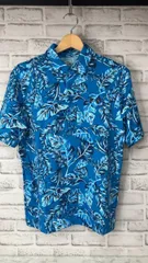 ポロシャツ ブルー UNDER ARMOUR 半袖ポロシャツ ブルー　メンズS