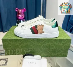 Gucci アース シリーズ Pro モデル ホワイト スニーカー01