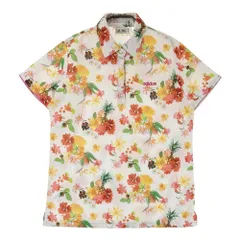 サイズ：OT ADIDAS GOLF アディダスゴルフ  半袖ポロシャツ 花柄 ホワイト系 [240001249043] ゴルフウェア レディース ストスト