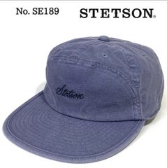 SE189  帽子 キャップ 大きいサイズ 小さいサイズ STETSON ステットソン ウォッシュドキャップ  CAP アウトドア 丸洗い ポケッタブル敬老の日 ギフト ネイビー