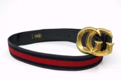 グッチ GUCCI クレスト ヴィンテージ品 編み込み ベルト 70