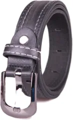 Lunon ルノン 子ども用ベルト フォーマル スラックス 男の子 キッズ サイドステッチ ズボン(ブラック,  ウェスト約45～約65センチ)