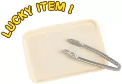 【中古】トレーディングフィギュア 【ラッキーアイテム】トレイ＆トング 「パンどろぼう フィギュアコレクション」