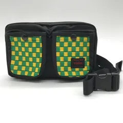 PORTER ポーター ボディバッグ ウェストバッグ ヒップバッグ タウニュース フェス  メンズ  ブラック 鞄 B14397◆