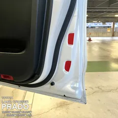 【松印】車種専用 リフレクターステッカー (フロントドア) トヨタ ランドクルーザープラド TRJ150W GRJ150W GRJ151W  GDJ150W GDJ151W J150