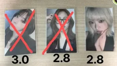 LE SSERAFIM(ルセラフィム・ルセラ) HOT Face the Sun HOT ショーケース トレカ ポストカード クラ ホ・ユンジン(HUH YUNJIN) ホン・ウンチェ(HONG EUNCHAE)