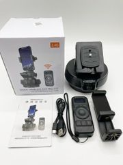 【中古】電動パノラマヘッド 電動パノラマ三脚ヘッド 水平無限回転 マルチ撮影機能 携帯電話用2.4Gタイムラプス撮影