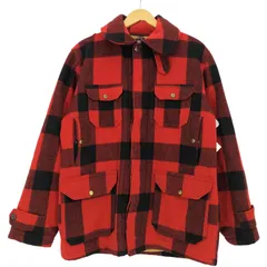 ウールリッチ WOOLRICH 40-50S バッファローチェック ウール ハンティングジャケット メンズ US：40 のサムネイル