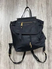 MARC JACOBS マークジェイコブス ナイロン リュック デイパック バッグ size-/黒 ■■ レディース