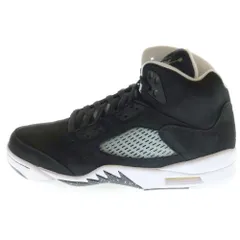 NIKE (ナイキ) AIR JORDAN 5 RETRO エアジョーダン5 ムーンライト ハイカットスニーカー ブラック US9/27cm CT4838-011