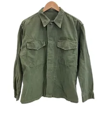 60s vintage USMC ミリタリージャケット p58 50S60S Vintage Usmc P-58 Utility Jacket L Degree Men's