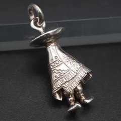 Mexico silver925 ソンブレロハット　キーホルダー　ヴィンテージ Mexico シルバー925 ソンブレロハットミニブローチ | Milo