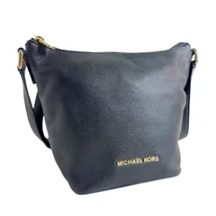 MICHAEL KORS マイケルコース ショルダーバッグ レザー ブラック