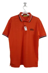 VIVA HEART(ビバハート) ポロシャツ オレンジ メンズ 50 ゴルフ用品 2506-0152 中古